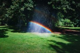 pluie parc arc-en-ciel acceptation